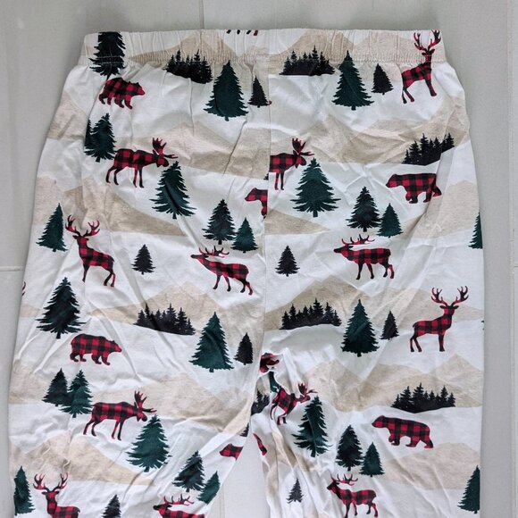 The Children’s Place - Adult Matching Family Mountain Cotton Pajamas - White - Picture 6 of 6